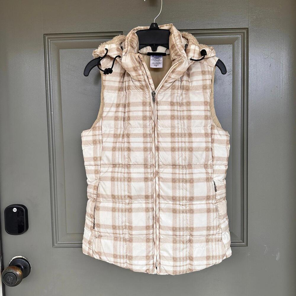 Patagonia Plaid Down With It Vest XS